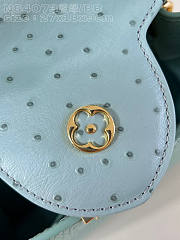 Louis Vuitton LV Capucines BB Sky Blue Leather Ostrich 27 x 18 x 9 cm - 3