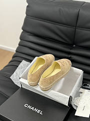 Chanel Espadrilles Beige Flat - 3