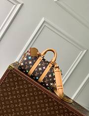 Louis Vuitton LV Keepall Bandoulière 25 Chocolate 25 x 15 x 11 cm - 1