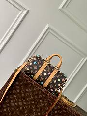 Louis Vuitton LV Keepall Bandoulière 25 Chocolate 25 x 15 x 11 cm - 4