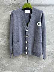 Gucci Grey Cardigan - 1