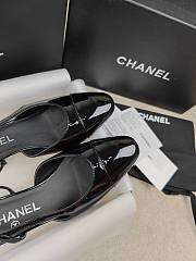 Chanel Slingback Black Pump Patent 5cm - 4