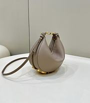 Fendi Fendigraphy Mini Beige Bag 20x13x7.5cm - 4