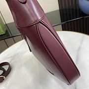 Gucci Jackie Small Shoulder Bag Wine 27.5x19x4cm - 6