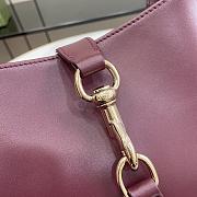 Gucci Jackie Small Shoulder Bag Wine 27.5x19x4cm - 2