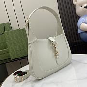 Gucci Jackie Small Shoulder Bag White 27.5x19x4cm - 5