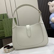 Gucci Jackie Small Shoulder Bag White 27.5x19x4cm - 4