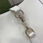 Gucci Jackie Small Shoulder Bag White 27.5x19x4cm - 3