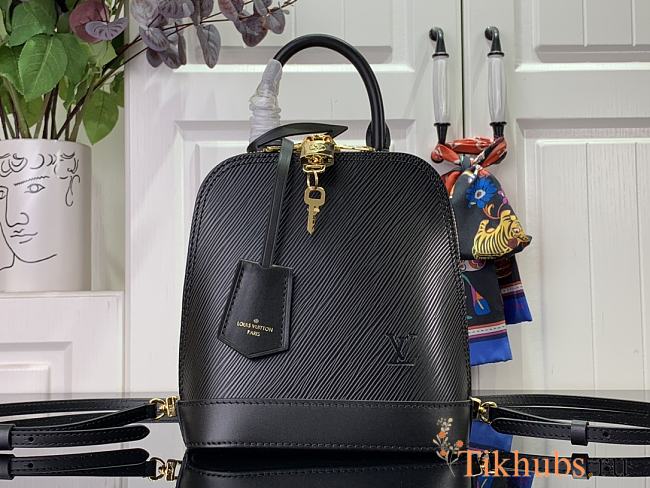 Louis Vuitton LV Alma Backpack Black 15 x 20 x 10 cm - 1