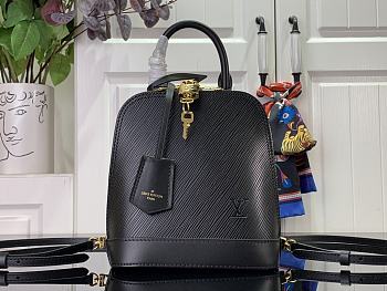 Louis Vuitton LV Alma Backpack Black 15 x 20 x 10 cm