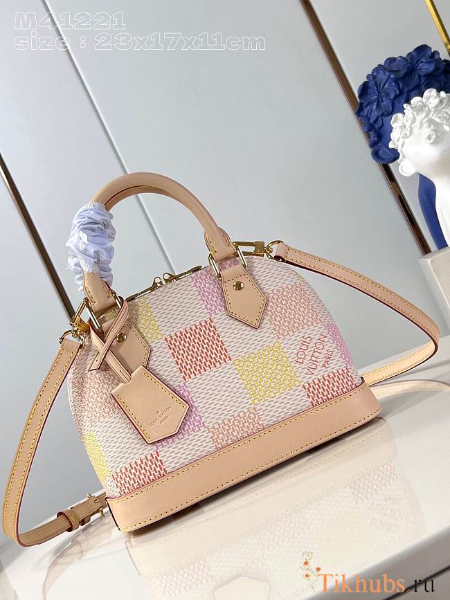 Louis Vuitton LV Alma BB Peach Pink 23.5 x 17.5 x 11.5 cm - 1