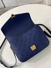 Louis Vuitton LV Pochette Metis Navy Blue 25 x 19 x 7 cm - 2