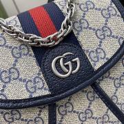 Gucci Ophidia Mini Backpack Blue Ebony 20.5x20x12cm - 2