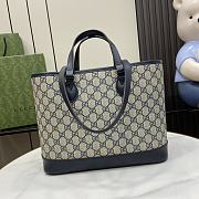 Gucci Ophidia GG Mini Tote Bag Blue 31x25x13cm - 2