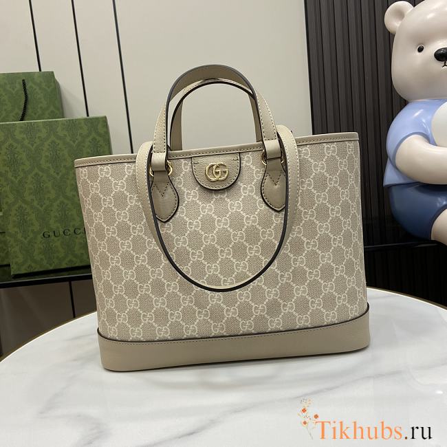 Gucci Ophidia GG Mini Tote Bag Beige 31x25x13cm - 1