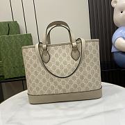 Gucci Ophidia GG Mini Tote Bag Beige 31x25x13cm - 3