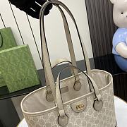 Gucci Ophidia GG Mini Tote Bag Beige 31x25x13cm - 2