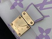 Louis Vuitton LV Favorite White Purple Bag 24 x 14 x 9 cm - 6