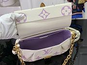 Louis Vuitton LV Favorite White Purple Bag 24 x 14 x 9 cm - 3