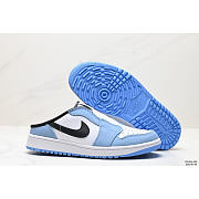 Air Jordan Mule Golf Shoes Blue - 5