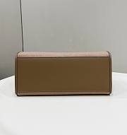 Fendi Brown Flannel Shopper Bag 35x15x31cm - 4