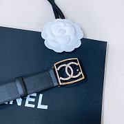 Chanel 24s Black Belt 3cm - 3