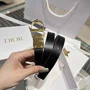 Dior Montaigne Belt 2cm - 2
