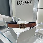 Loewe Brown Black Belt 2.8cm - 1