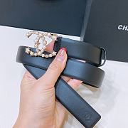 Chanel Black Belt 3cm - 4