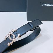 Chanel Black Belt 3cm - 2