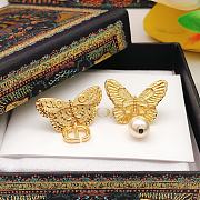 Dior Butterfly Earrings - 2