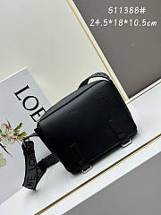 Loewe Messenger Bag Black 24.5x18x10.5cm - 1