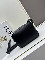 Loewe Messenger Bag Black 24.5x18x10.5cm - 5