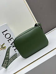 Loewe Messenger Bag Green 24.5x18x10.5cm - 4