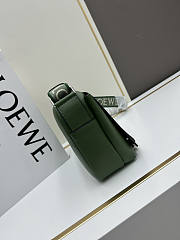 Loewe Messenger Bag Green 24.5x18x10.5cm - 3