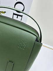 Loewe Messenger Bag Green 24.5x18x10.5cm - 2