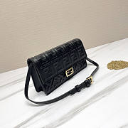 Fendi Baguette Bag Black Chain 21x5x11.5cm - 4
