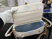 Louis Vuitton LV Favorite White Blue Bag 24 x 14 x 9 cm - 3