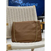 YSL Jamie 4.3 In Lambskin Brown 43x29x9cm - 4