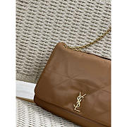 YSL Jamie 4.3 In Lambskin Brown 43x29x9cm - 3