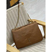 YSL Jamie 4.3 In Lambskin Brown 43x29x9cm - 2