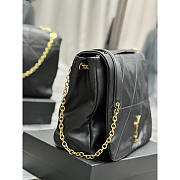 YSL Jamie 4.3 In Lambskin Black 43x29x9cm - 5