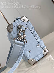 Louis Vuitton LV Side Trunk Bag MM Blue 21 x 14 x 6 cm - 5