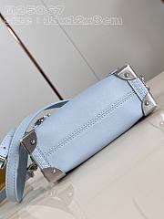Louis Vuitton LV Side Trunk Bag PM Blue 18 x 12.5 x 8 cm - 4
