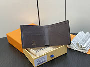 Louis Vuitton LV Multiple Wallet Chocolate 11.5 x 9 x 1.5 cm - 2