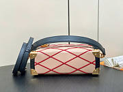 Louis Vuitton LV Side Trunk MM Beige/red 21 x 14 x 6 cm - 5