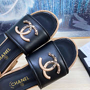 Chanel Black Slides 07 - 3