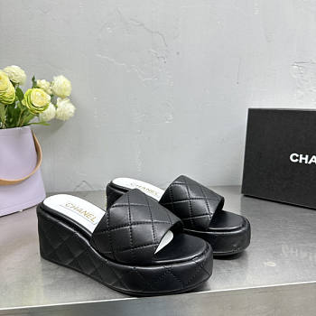 Chanel Black Sandal 6.5cm