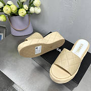 Chanel Beige Sandal 6.5cm - 3