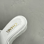 Chanel White Sandal 6.5cm - 3